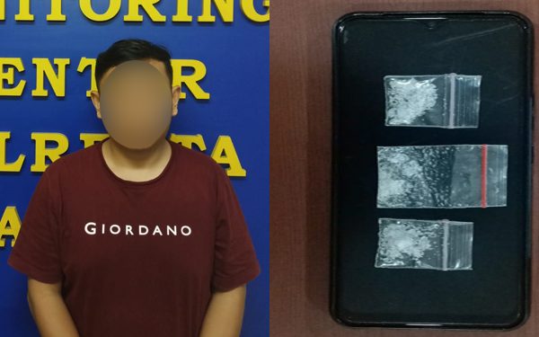Satresnarkoba Polresta Manado Tangkap Terduga Pemilik Sabu di Wenang