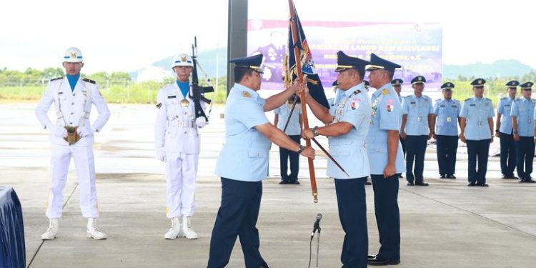 Lolonel Pnb Muhammad Mujib Resmi Jabat Danlanud Sam Ratulangi Manado