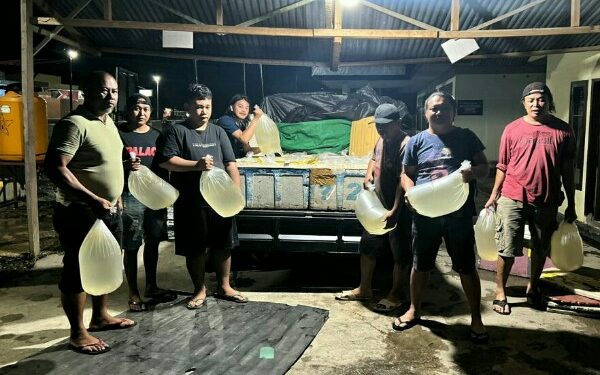 Ratusan Liter Cap Tikus Siap Edar di Dumoga Diamankan Polres Bolmong