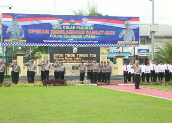 Polda Sulut dan Jajaran Gelar Operasi Keselamatan Samrat 2023 