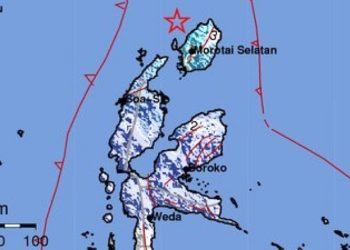Gempa Bumi Tektonik M5,0 di Morotai Maluku Utara, Tidak Berpotensi Tsunami