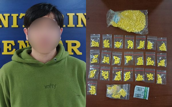 Edarkan Ribuan Butir Trihexyphenidyl di Malalayang Manado, Pemuda Ini Ditangkap