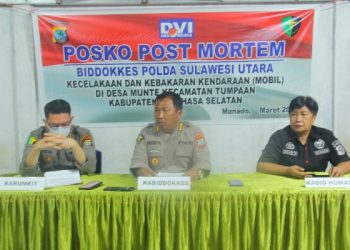 4 Jenazah Korban Laka Lantas di Jalan Trans Sulawesi Desa Munte Berhasil Teridentifikasi