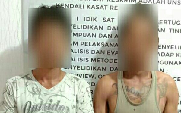 Polisi Tangkap 2 Pencuri di Rumah Warga Melonguane