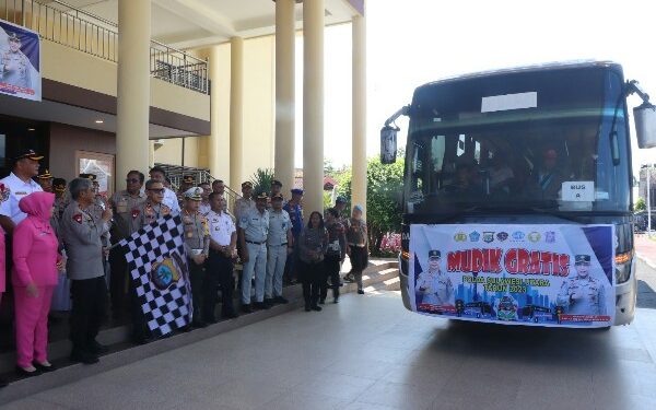Sambut Hari Raya Idul Fitri 1444 H, Polda Sulut Gelar Mudik Gratis 