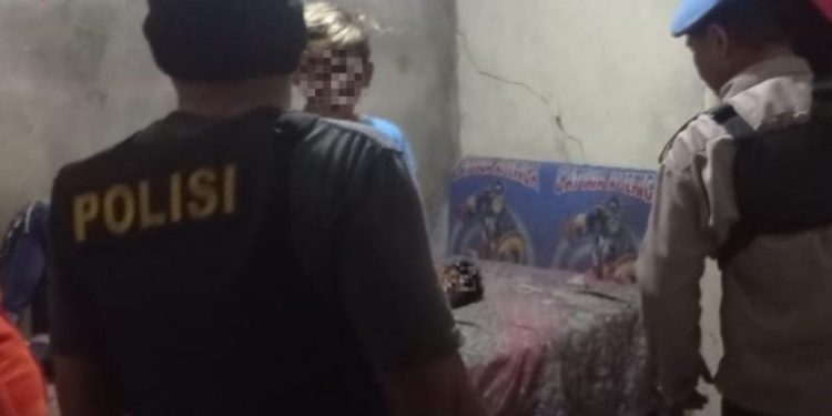 Pesta Lem, 4 Anak Muda Diamankan Personel Polsek Mapanget 