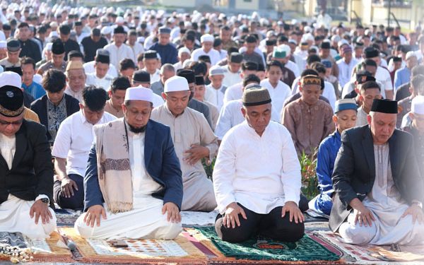 Polda Sulut Gelar Salat Idul Fitri 1444 Hijriah