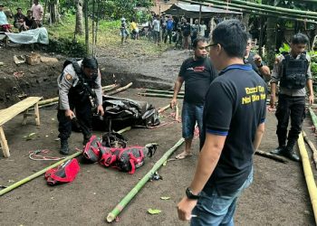 Nah Loh! Lokasi Judi Sabung Ayam di Perkebunan Kelurahan Aertembaga Dua Digerebek Polisi