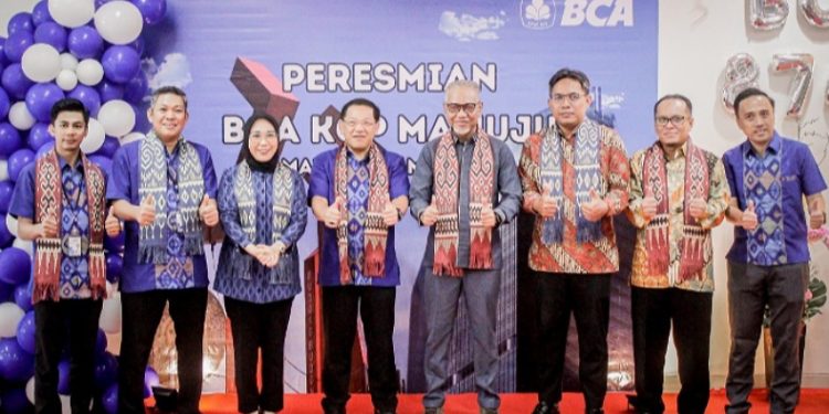 Dukung Pertumbuhan Ekonomi yang Positif, BCA Resmikan KCP Pertama di Kabupaten Mamuju