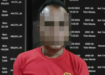Pelaku Judi Togel Online di Malalayang Dibekuk Polresta Manado
