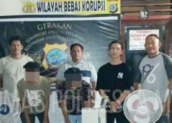 2 Pelaku Pencurian di Kelurahan Teling Atas Ditangkap Tim ROTR Polresta Manado