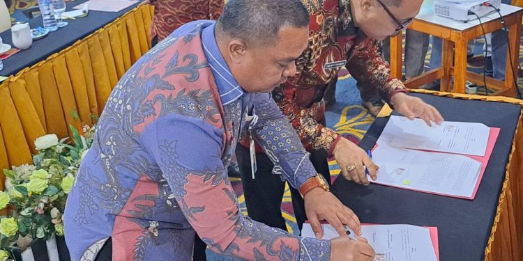 Mou dengan BPJamsostek, Pemkab Bolmong Siap Lindungi Pekerja Rentan