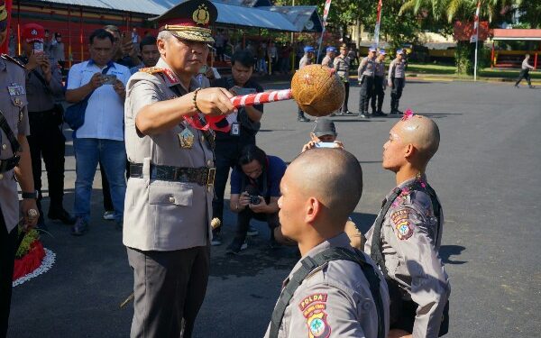 290 Siswa Bintara Polri Siap Ikuti Pendidikan di SPN Polda Sulut, Ini Pesan Kapolda 