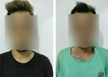 Bawa Sajam dan Bikin Keributan di Kompleks Warga, 2 Pria ini Ditangkap Tim Resmob Polres Bitung