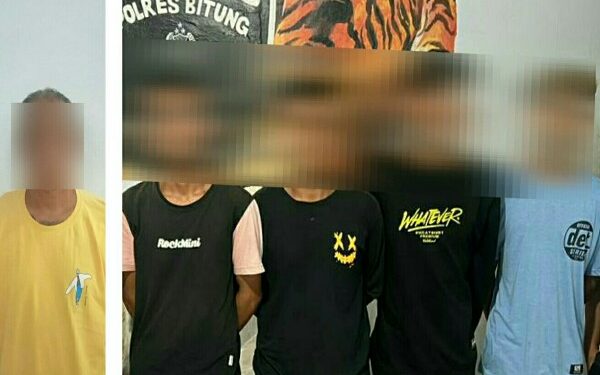 5 Pelaku Pengeroyokan di Area RS Manembo-nembo Bitung Ditangkap Polisi