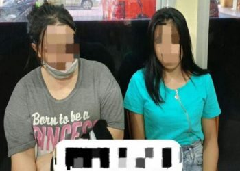 2 Wanita Cantik di Manado Ditangkap Polisi Gegara Aniaya Korban usai Belanja 