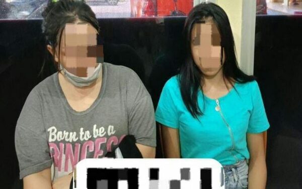 2 Wanita Cantik di Manado Ditangkap Polisi Gegara Aniaya Korban usai Belanja