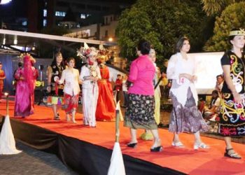 Meriahkan HUT ke-78 RI, Polresta Manado Gelar Lomba Fashion Show