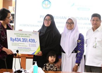 PPNPN Kemendikbudristek Meninggal Dunia, Ahli Waris Terima Santunan dan Beasiswa dari BPJS Ketenagakerjaan