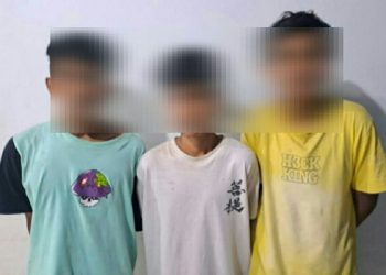 Curi Motor, 3 Pria Belasan Tahun Ditangkap Polisi