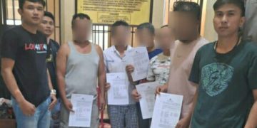 Polisi Tangkap 5 Pelaku Judi Domino di Paslaten Tomohon