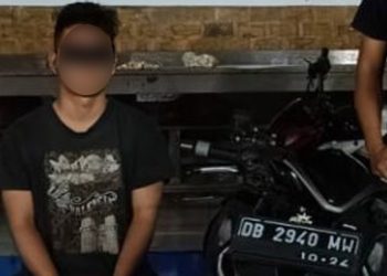 Terekam CCTV saat Curi Motor di Matali, Pria Ini Diringkus Polres Kotamobagu