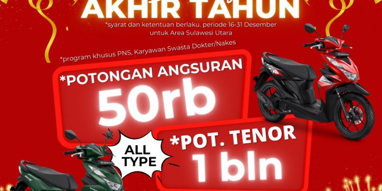 Promo Akhir Tahun Bersama Honda