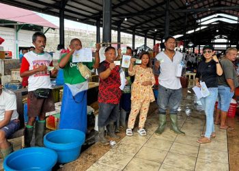 Sasar Pedagang, BPJamsostek Sosialisasikan Manfaat Program di Pasar Bersehat