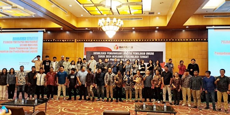 Pastikan Distribusi Logistik Tepat Jumlah, Bentuk, Ukuran, Spesifikasi, Waktu, dan Tujuan. Rumagit : Bawaslu Sulut Pengawasan Lakukan Melekat  