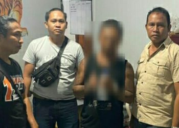 Aniaya Tetangga Pakai Parang, Pria Ini Ditangkap Resmob Polres Bitung di Hari Natal
