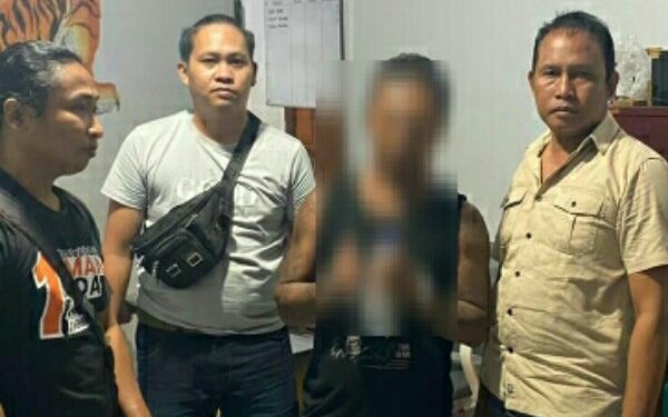 Aniaya Tetangga Pakai Parang, Pria Ini Ditangkap Resmob Polres Bitung di Hari Natal