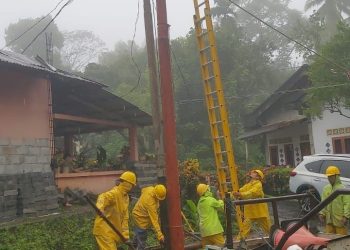 Cuaca Ekstrim Melanda, PLN UID Suluttenggo Sigap Jaga Pasokan Listrik
