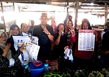 Hamim Pou Kunjungi Pasar Winenet Kota Bitung, Dengarkan Aspirasi Pedagang