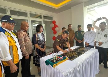 Direktur Kepatuhan BSG Hadiri Peresmian Gedung PTSP dan Rumah Susun Kejaksaan Tinggi Gorontalo
