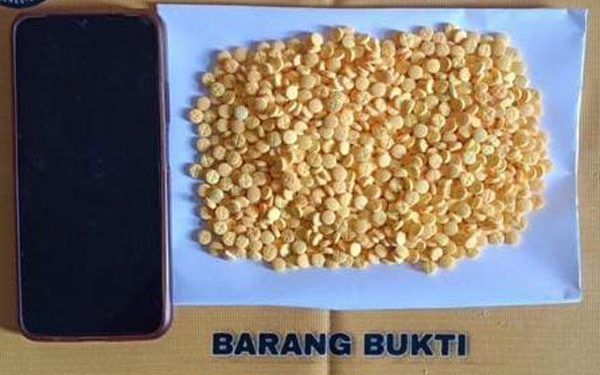 Bawa 1.000 Butir Trihexyphenidyl, Warga Sjngkil Ditangkap Polisi
