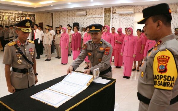 Kapolda Sulut Lantik Brigjen Pol Bahagia Dachi Jadi Wakapolda