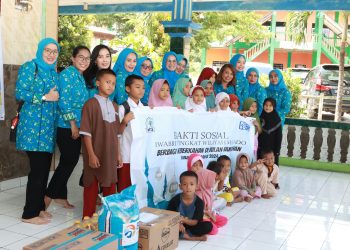 IWABRI Manado Beri Bantuan ke Panti Asuhan, Anak Yatim hingga Bagikan Ribuan Sembako