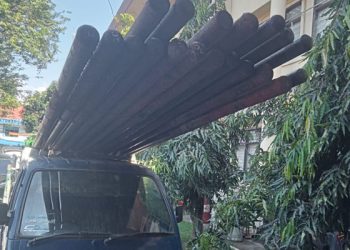 Komplotan Pencuri Tiang Jaringan Fiber Optic Dibekuk Tim Resmob Polda Sulut