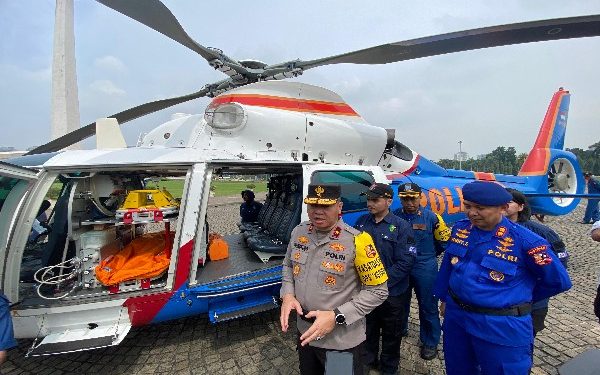 2 Helikopter Dikerahkan Jadi Ambulans Udara saat Arus Mudik dan Balik Lebaran