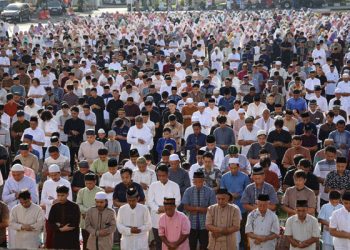 Salat Idulfitri 1445 H di Mapolda Sulut Berlangsung Khusyuk
