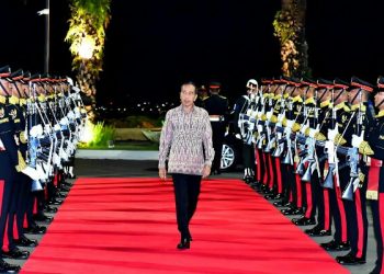 Presiden Jokowi Jamu Santap Malam Para Pemimpin dan Delegasi KTT WWF Ke-10 di GWK