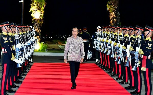 Presiden Jokowi Jamu Santap Malam Para Pemimpin dan Delegasi KTT WWF Ke-10 di GWK