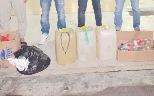 Polres Kotamobagu Sita Ratusan Liter Miras Tanpa Izin