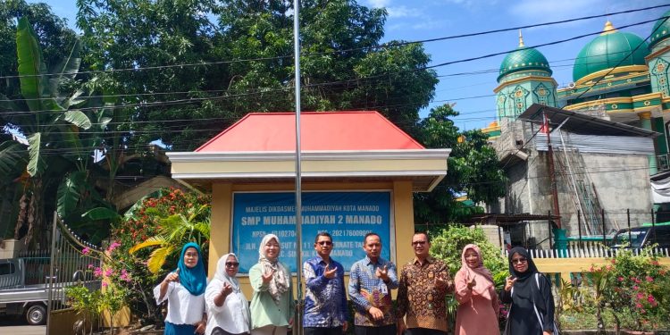 Pimpinan Majelis Dikdasmen dan PNF PP Muhammadiyah Kunjungi Sekolah Muhammadiyah di Manado