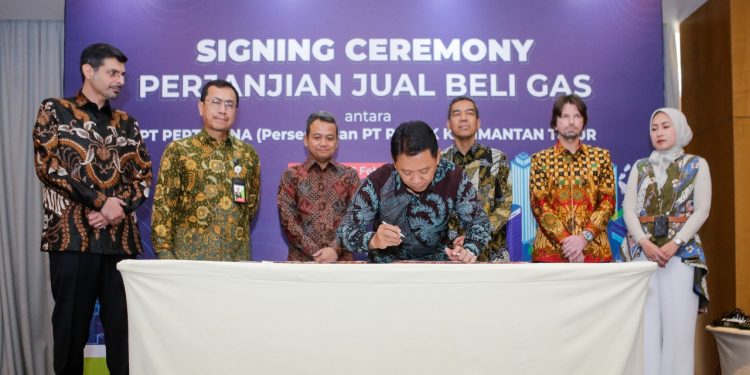 Pastikan Kelancaran Pasokan Gas, Pupuk Kaltim Teken PJBG dengan Pertamina