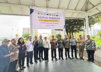 Perdana, Karantina Lepas Ekspor Teripang Susu Putih Sulut ke Amerika