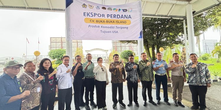 Perdana, Karantina Lepas Ekspor Teripang Susu Putih Sulut ke Amerika