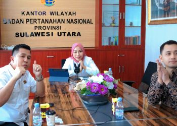 Seluruh Kantah di Sulut Resmi Lakukan Akta Peralihan PPAT Elektronik