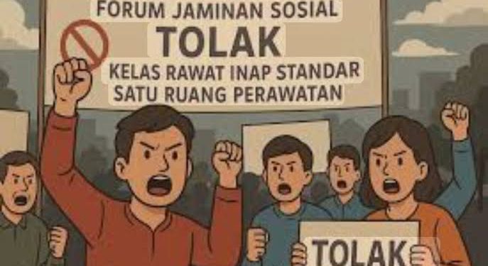 Forum Jamsos Tolak KRIS Satu Ruang Perawatan