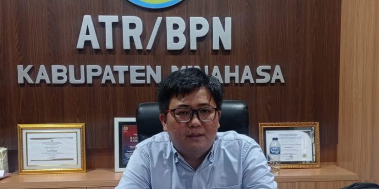 Kantor BPN Minahasa Proaktif Laksanakan PTSL Tempat Ibadah